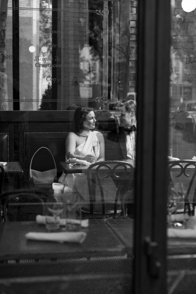 Editorial elopement portraits in NYC.