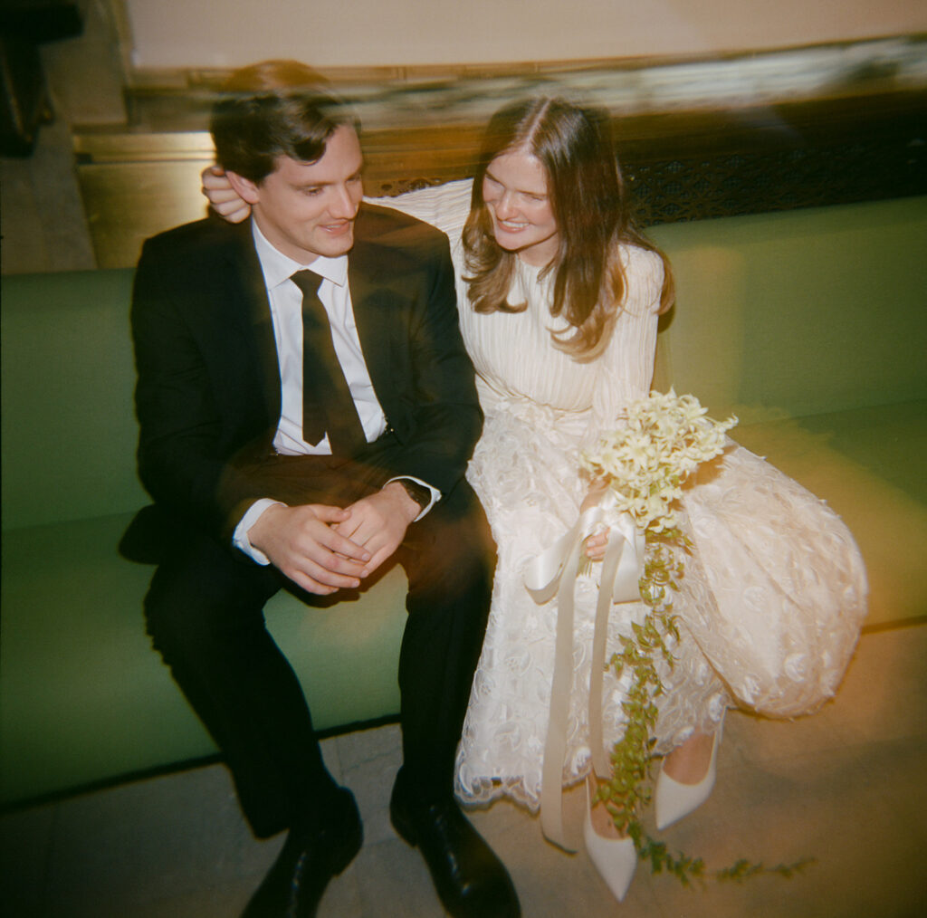 How to elope at the Manhattan Courthouse with a vintage wedding dress.