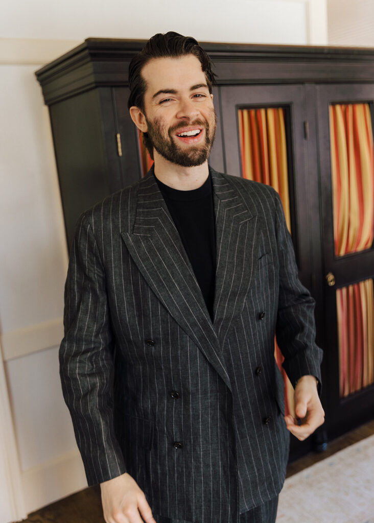 Ben's custom Todd Snyder suit worn on his elopement day.