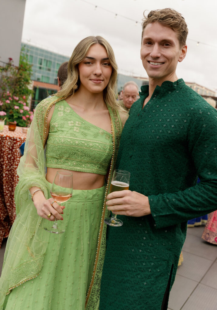 Indian wedding guest outfit inspiration.