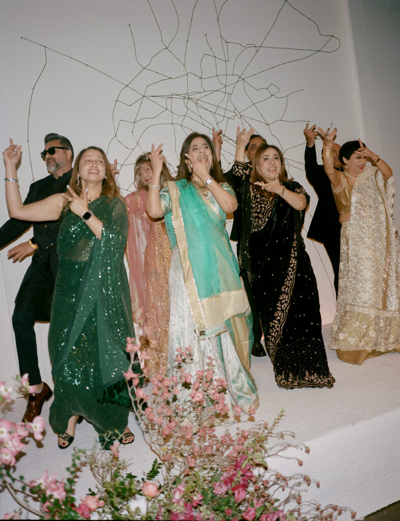 Sangeet wedding dance performances.